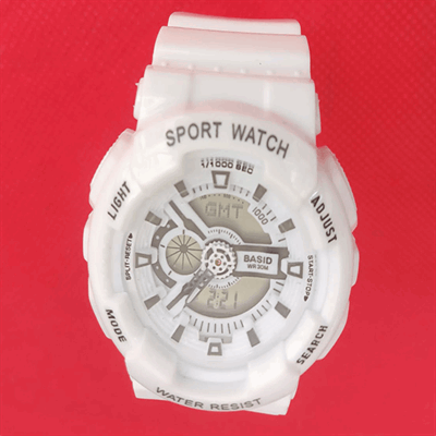 Sport White Watch