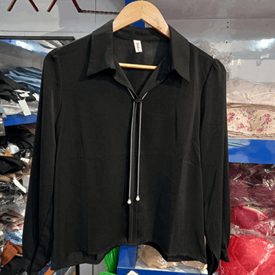 Black Semi-Formal Shirt 