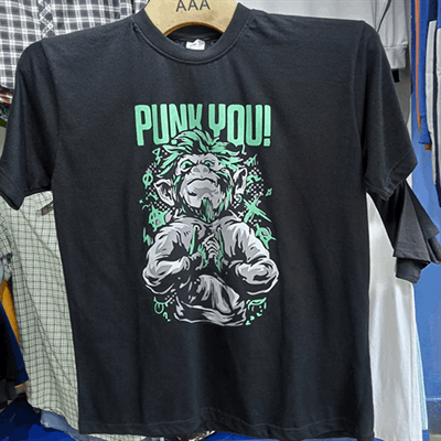 Printed BlackT-shirt 