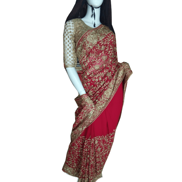 Red Sari